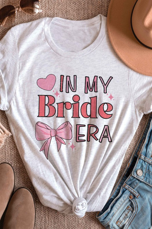 IN MY BRIDE ERA WITH BOW Graphic T-Shirt