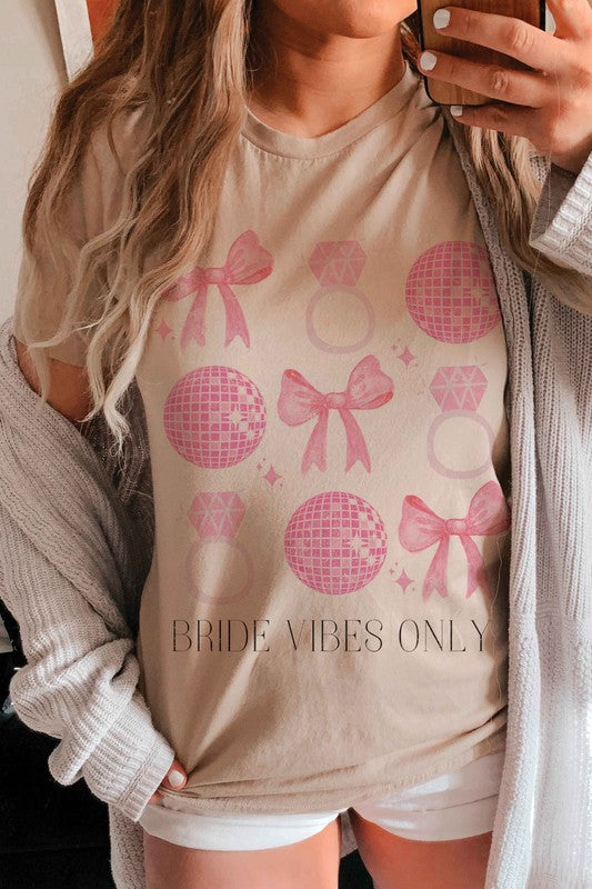 BRIDE VIBES ONLY Graphic T-Shirt