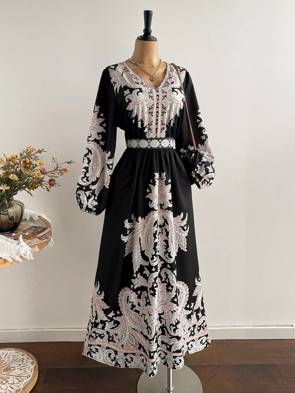 lace dress shopee Ball Gown Shopee Long Sleeve Dress Elegant Winter Lantern Long Sleeve Autumn Dress Women Lace