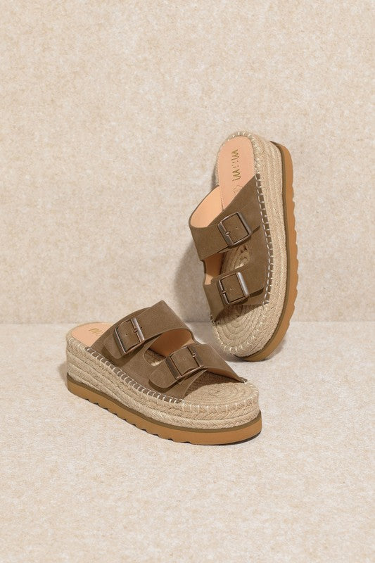 HAZEL Espadrille Platform Sandal