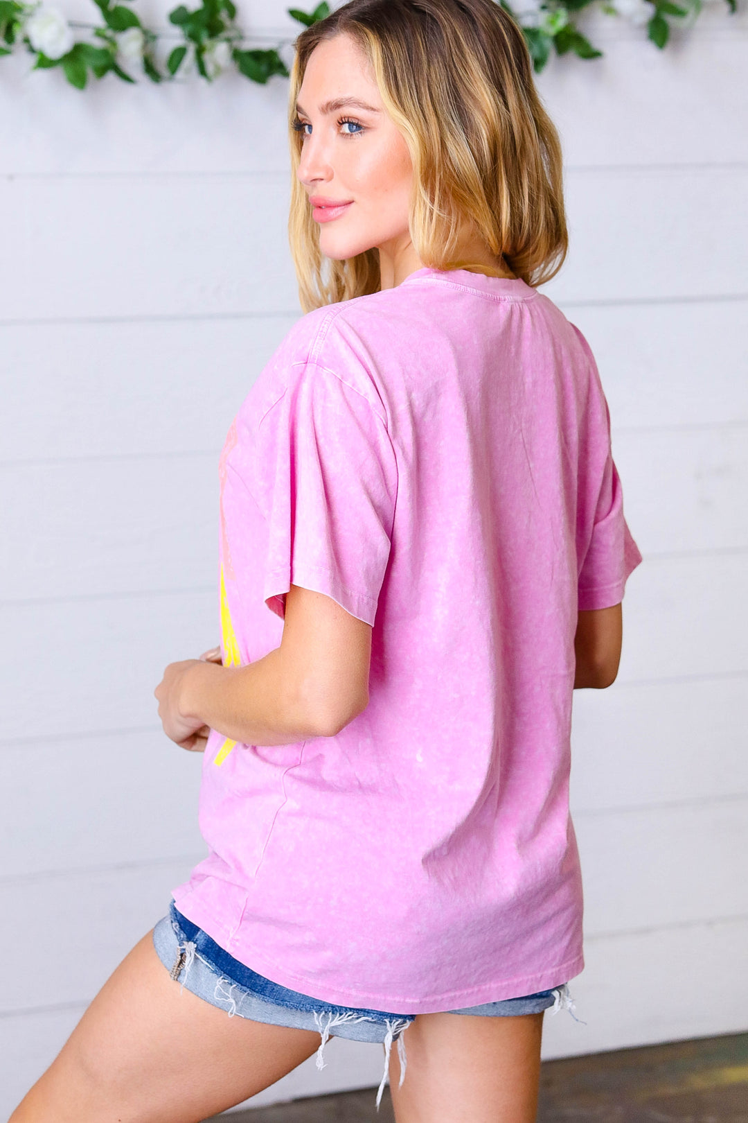 Hot Pink America Graphic Tee