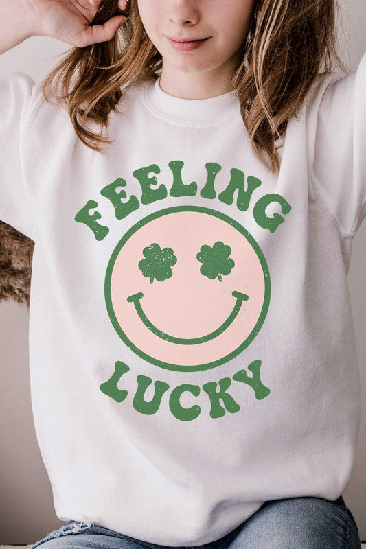 ST. PATRICK'S - FEELING LUCKY GRAPHIC SWEATSHIRT