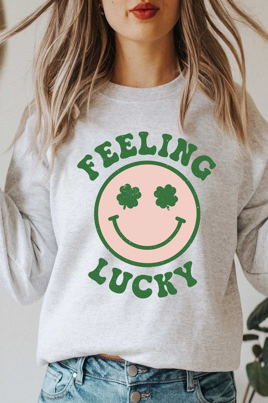 ST. PATRICK'S - FEELING LUCKY GRAPHIC SWEATSHIRT