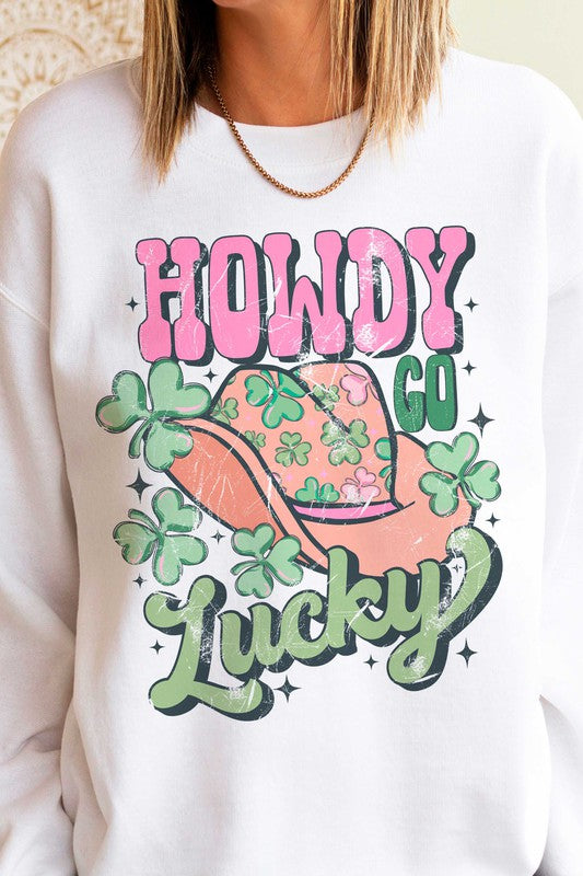 ST. PATRICK'S - HOWDY GO LUCKY SWEATSHIRT