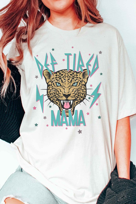 DEF TIRED MAMA GRAPHIC TEE
