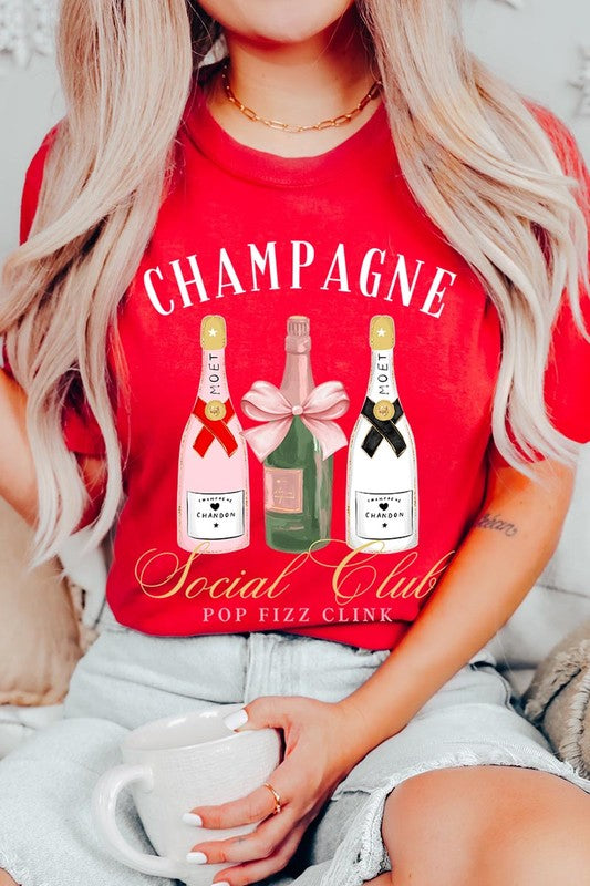 Champagne Social Club Graphic T Shirts