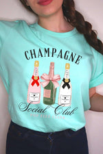 Champagne Social Club Graphic T Shirts