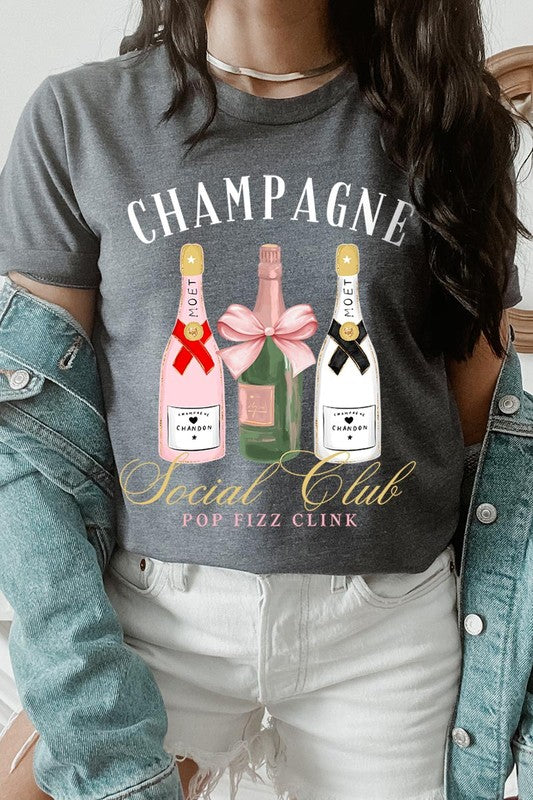 Champagne Social Club Graphic T Shirts