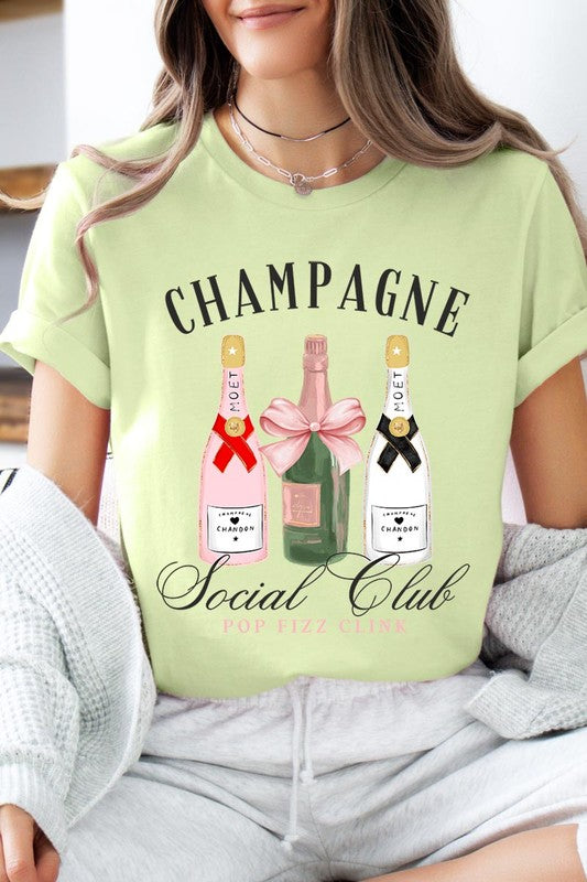 Champagne Social Club Graphic T Shirts