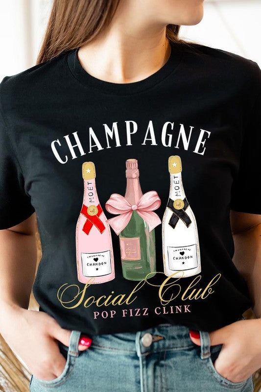 Champagne Social Club Graphic T Shirts