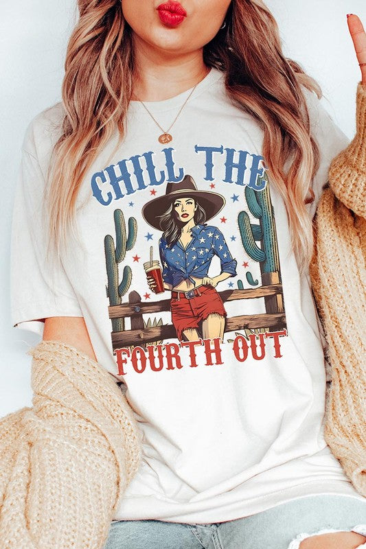 Chill The Fourth Out Graphic T Shirts