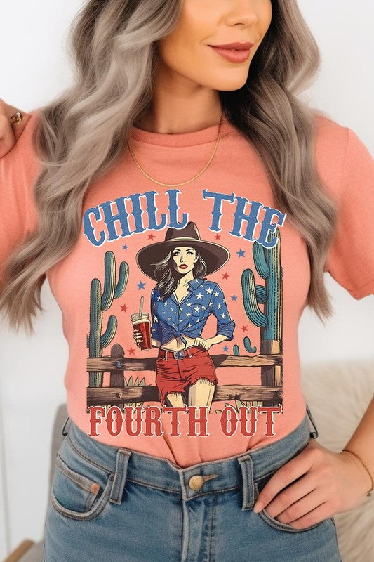 Chill The Fourth Out Graphic T Shirts