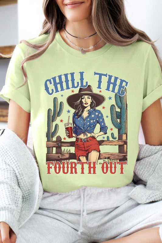 Chill The Fourth Out Graphic T Shirts