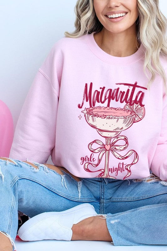 Margarita Girls Night Graphic Sweatshirt