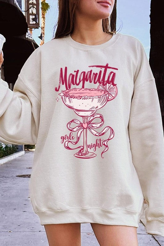 Margarita Girls Night Graphic Sweatshirt