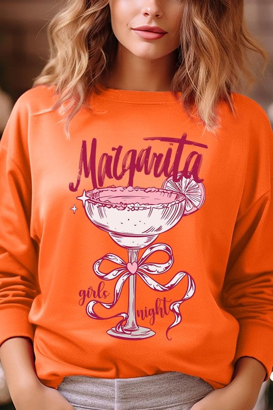 Margarita Girls Night Graphic Sweatshirt