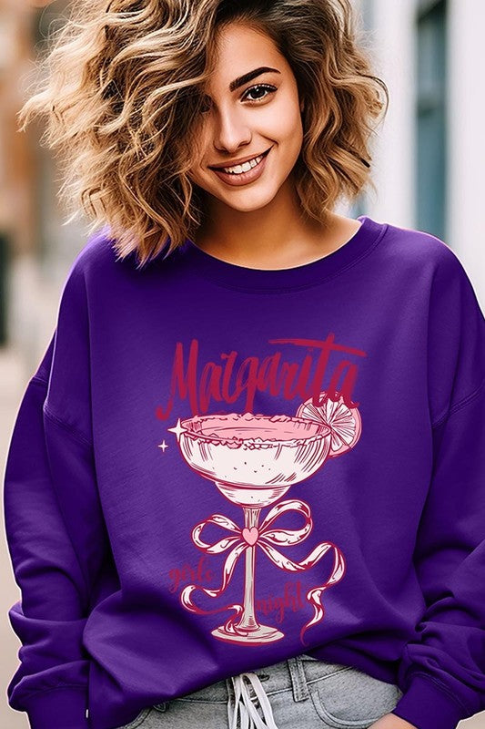 Margarita Girls Night Graphic Sweatshirt