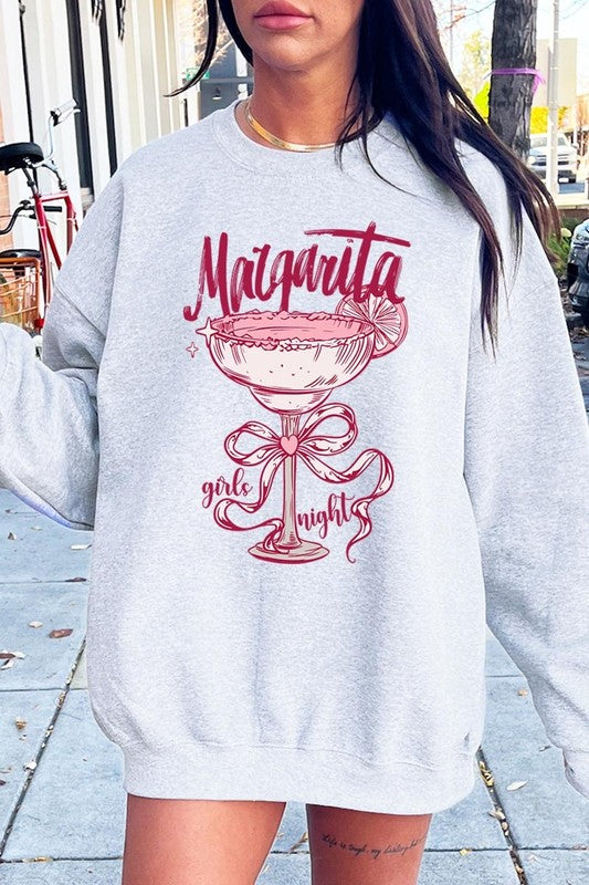 Margarita Girls Night Graphic Sweatshirt