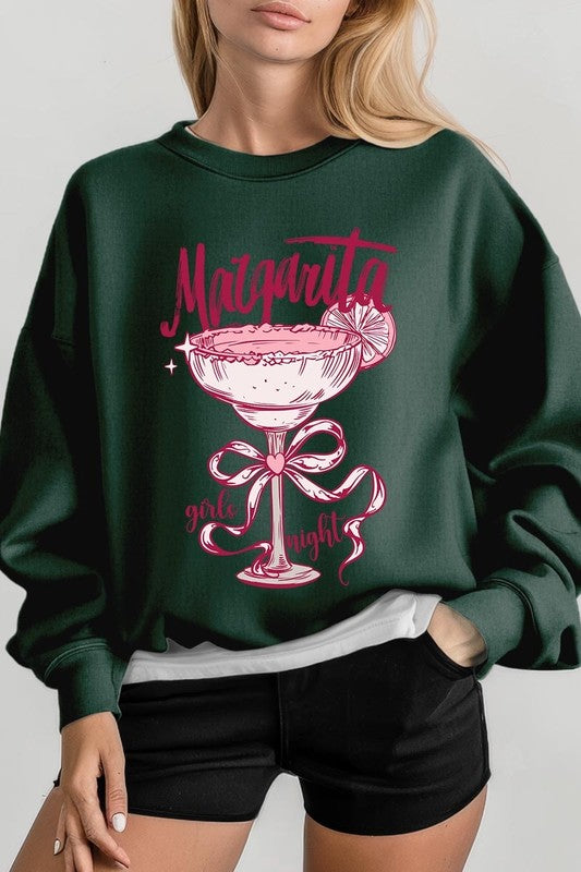 Margarita Girls Night Graphic Sweatshirt