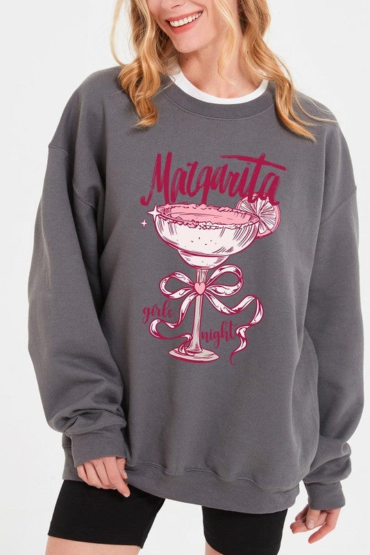 Margarita Girls Night Graphic Sweatshirt