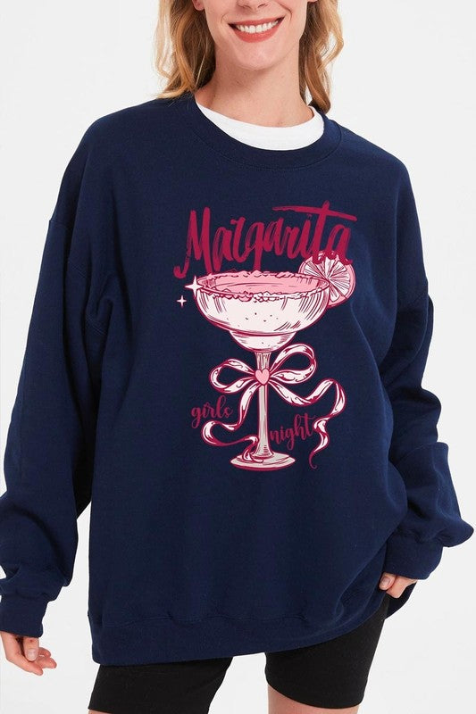 Margarita Girls Night Graphic Sweatshirt