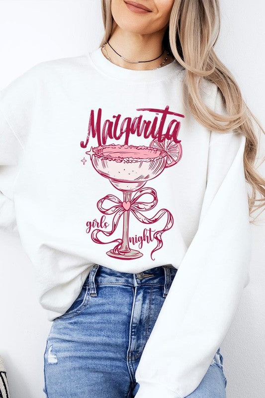 Margarita Girls Night Graphic Sweatshirt