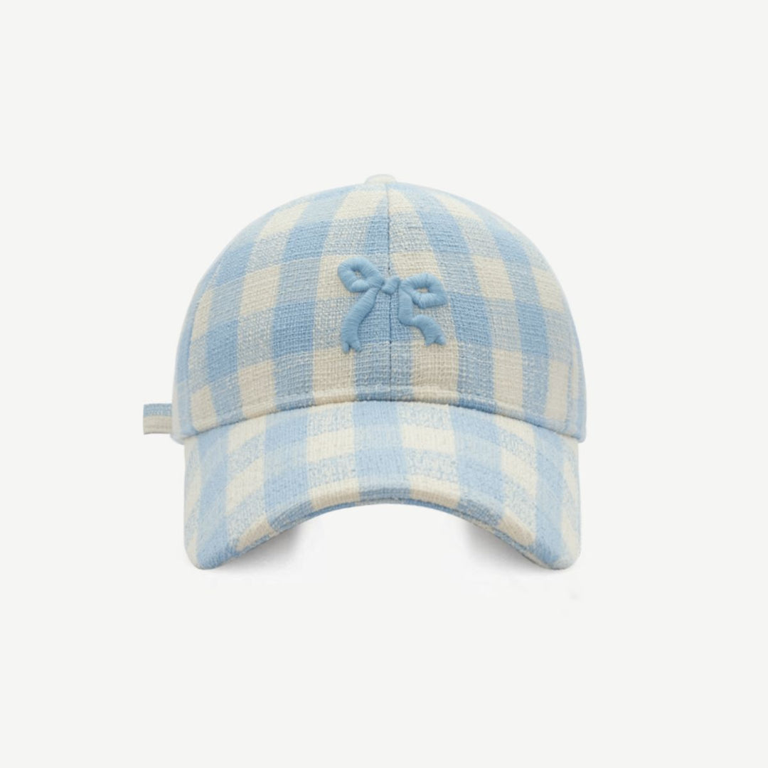 Bow Graphic Cotton Baseball Hat