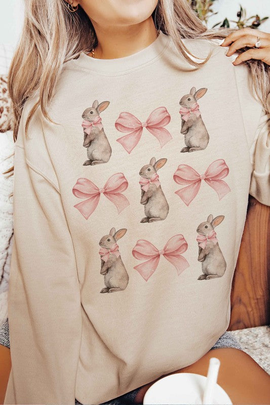 COQUETTE BUNNY Graphic Sweatshirt