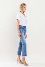 Vervet by Flying Monkey Full Size High Rise Cropped Flare Jeans