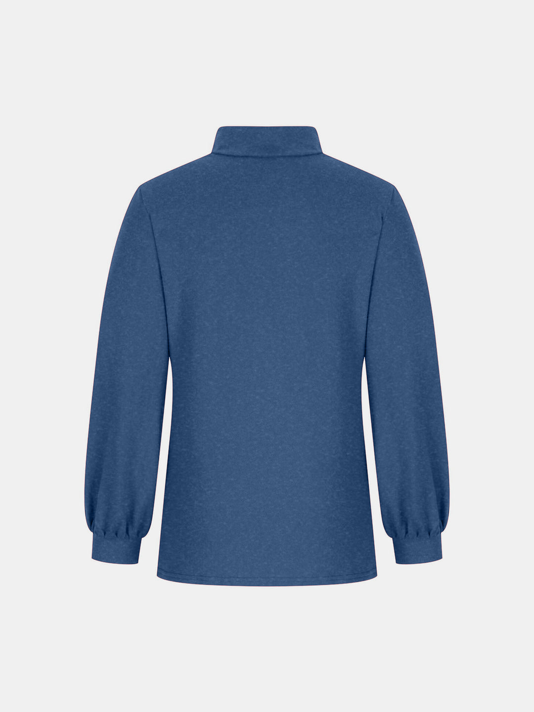 Full Size Mock Neck Long Sleeve T-Shirt