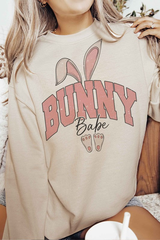 BUNNY BABE Graphic Sweatshirt