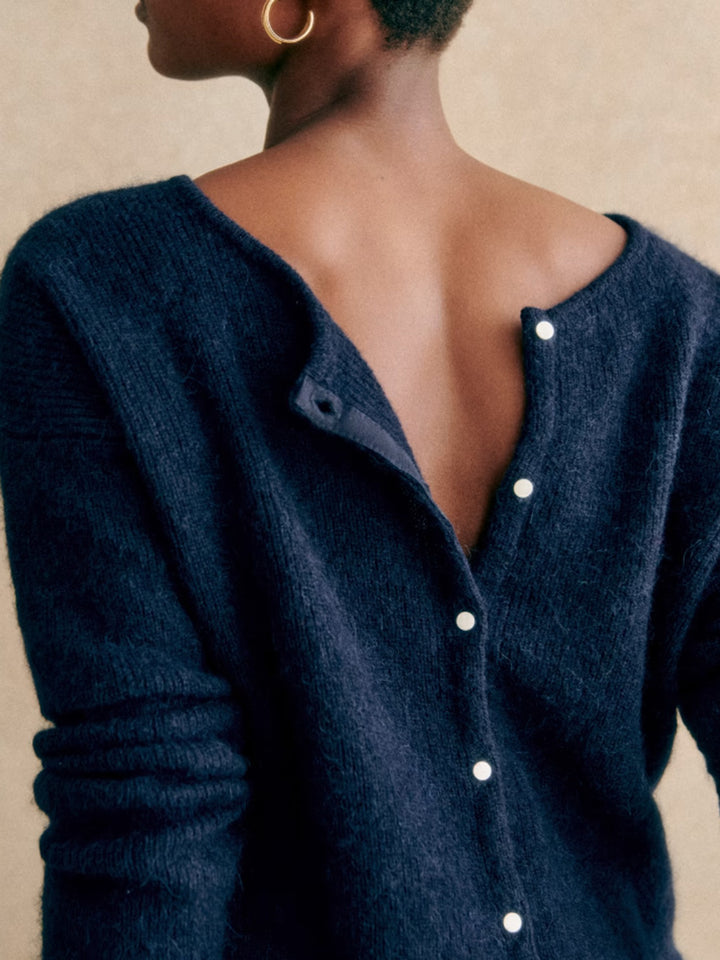 Button Down Long Sleeve Sweater