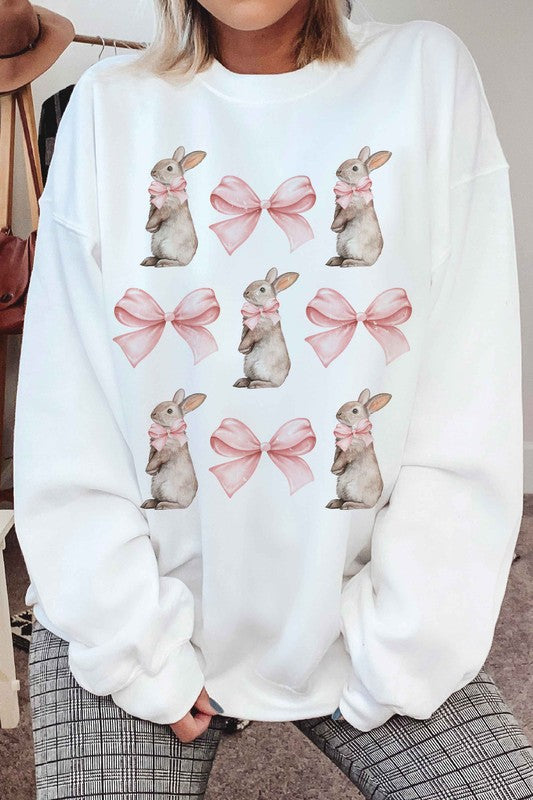 COQUETTE BUNNY Graphic Sweatshirt
