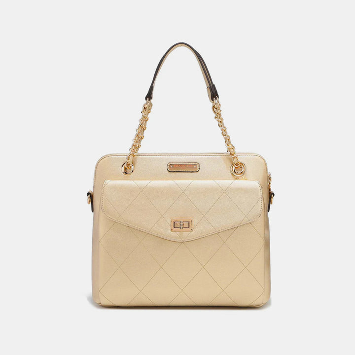 Nicole Lee USA Diamond Quilted Crossbody Bag