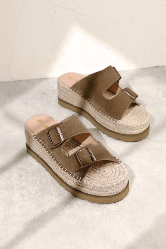 HAZEL Espadrille Platform Sandal