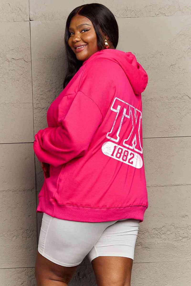 Simply Love Simply Love Full Size TX 1882 Graphic Hoodie