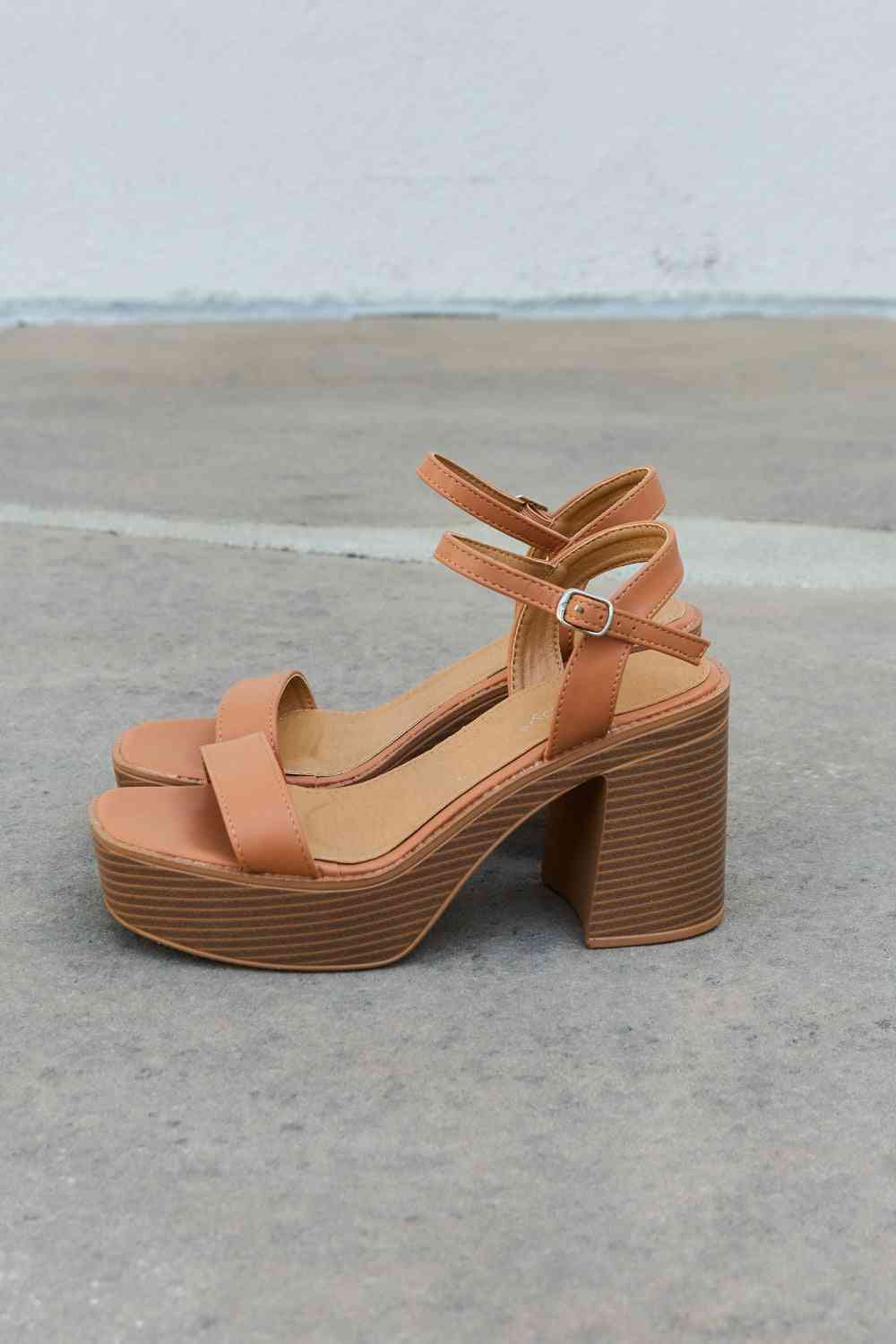 Weeboo Feel It Platform Heel Sandals