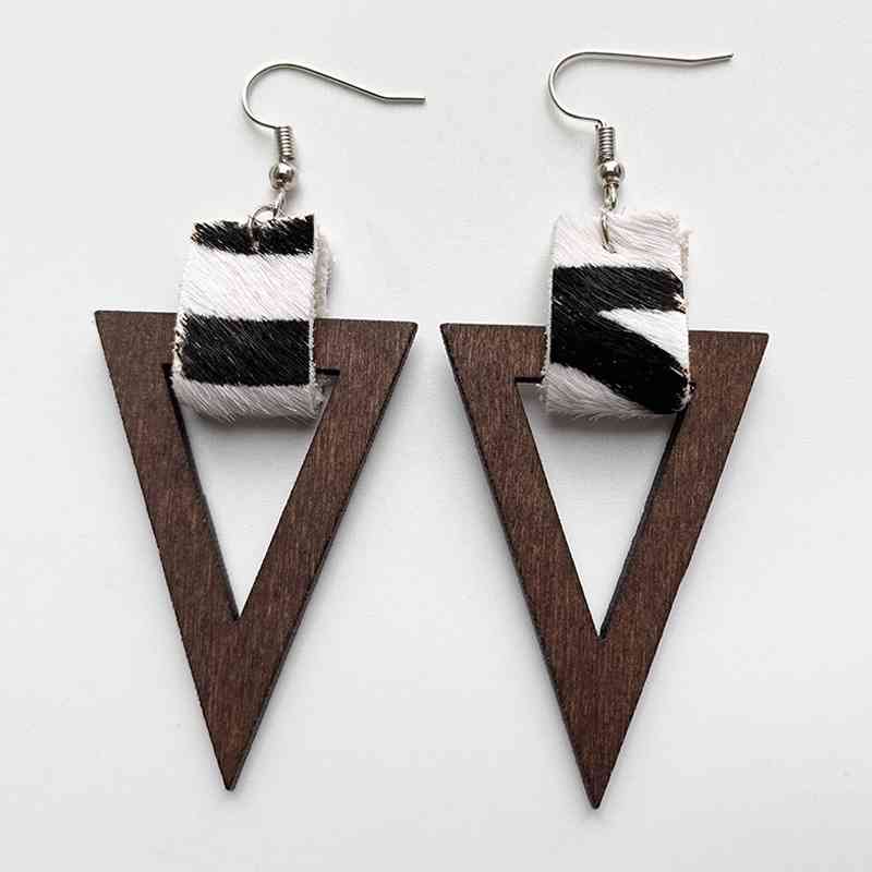 Geometric Drop Earrings