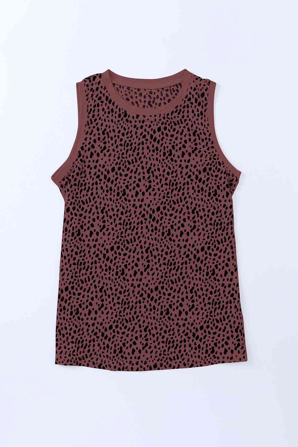 Printed Round Neck Tank