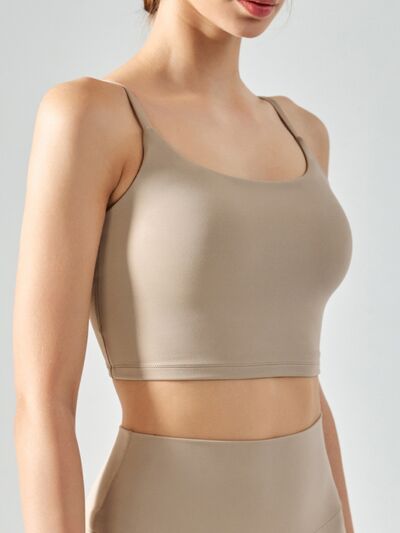 Spaghetti Strap Active Bra