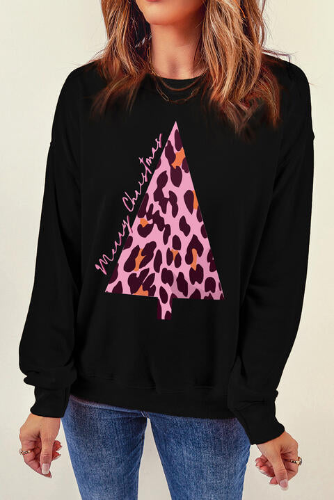 MERRY CHRISTMAS Graphic Sweatshirt