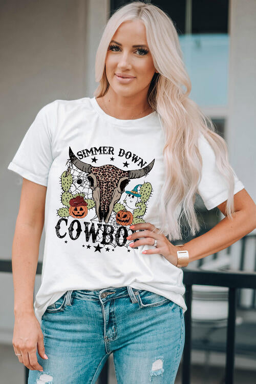 COWBOY Graphic Short Sleeve T-Shirt