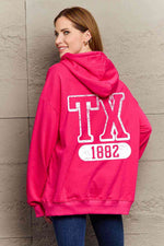 Simply Love Simply Love Full Size TX 1882 Graphic Hoodie