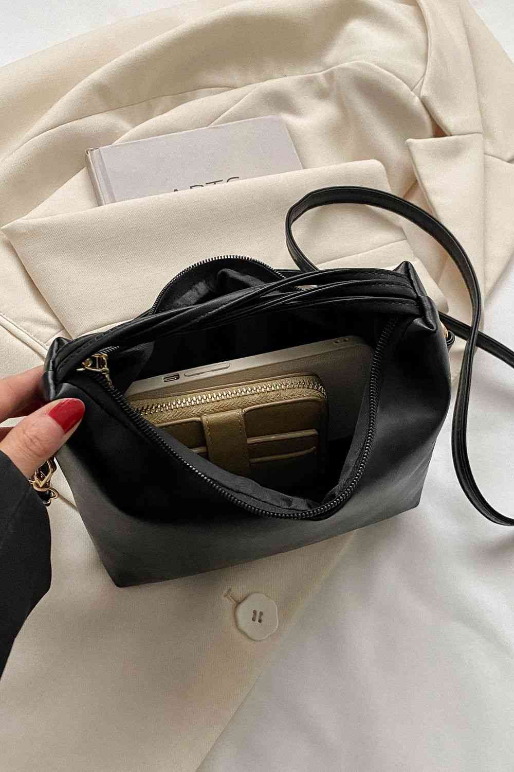 PU Leather Crossbody Bag