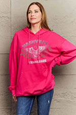 Simply Love Full Size NASHVILLE TENNESSEE Graphic Hoodie